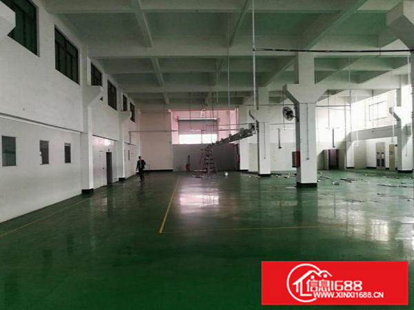 惠阳新墟三层每层1600平米精装修楼上厂房带办公室可分租