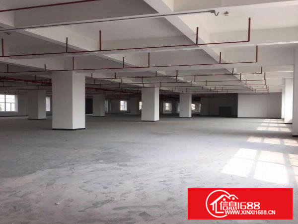 长安厦边新出一楼重工业厂房带装修3800平（可分租）