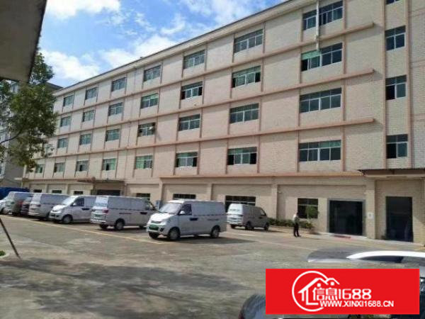 龙华观澜观光路主干道边红本工业园精装修1000平出租