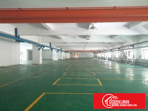 沿江高速出口新空出一楼整层带行车豪华装修厂房