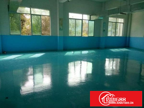 出租龙岗区坪地原房东厂房1200平带装修地坪漆