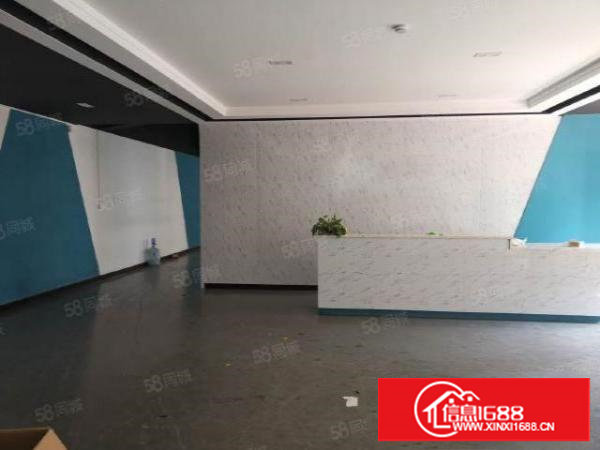 塘厦石潭布标准2楼一整层1300平方！大气前台！蓝色地坪漆！