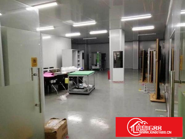 龙华大浪同富屯2600平米一楼精装厂房出租带无尘