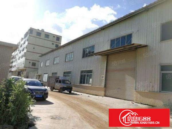 清溪高速出口原房东钢构独院厂房1500平方米出租7米高靠山边