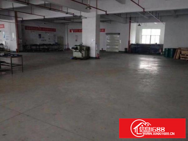龙岗区南约楼上600平方带精装厂房出租可分租