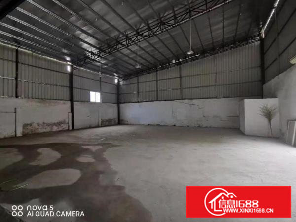 ~可对半分租！四村水电齐800平方单一层钢构厂房！空地超大~