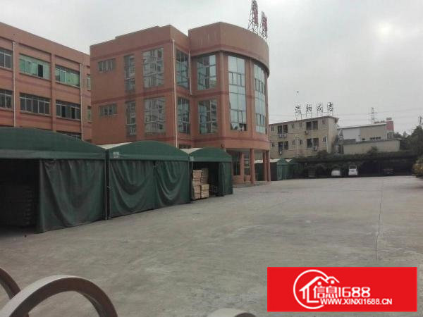 独院三层厂房带独立办公楼宿舍整体打包出租8600平