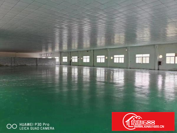 大片美村工业园区二楼1250㎡厂房带全新地坪漆天花吊顶