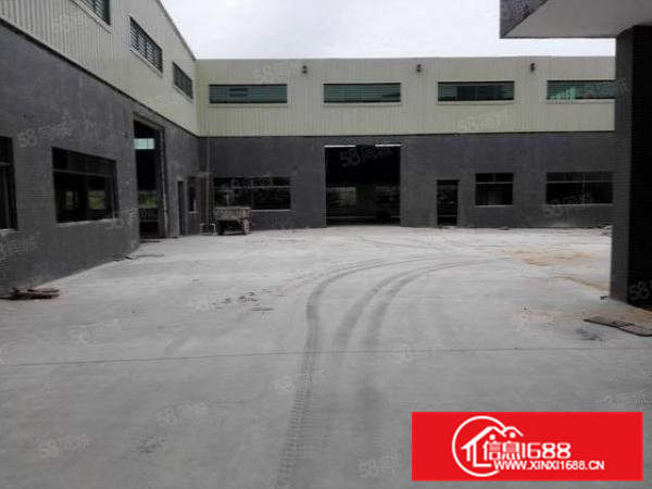 独栋单一层钢结构铁皮厂房1500平方米招租