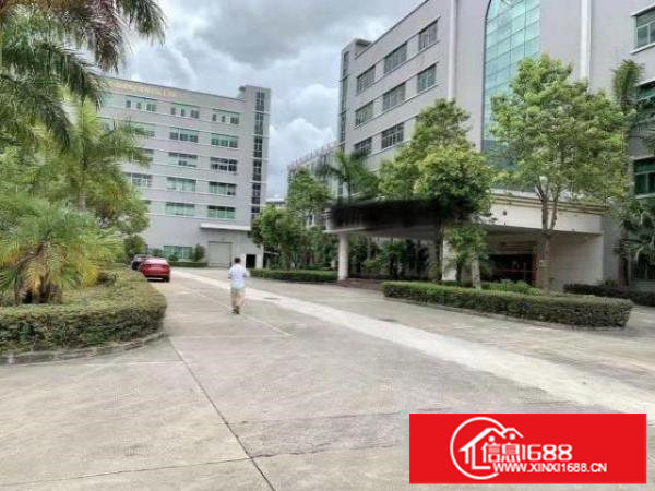 松岗燕川原房东花园式园区1800平方米厂房出租