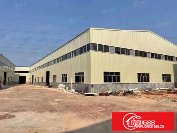 常平高速口大型钢结构厂房5000平方，带环评，滴水9米高