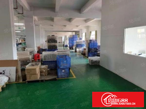 凤岗金凤凰工业区新出1000平方楼上带地坪漆办公室可办环评