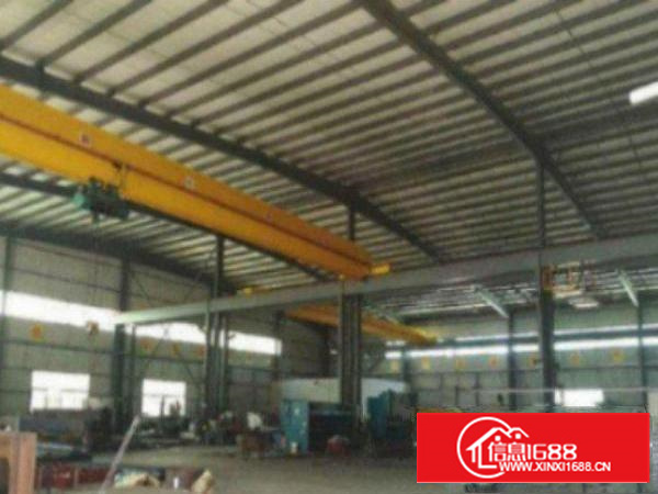 ?工业园3000平方单层钢构带行车，滴水9米带装修