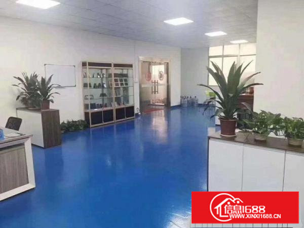 长安厦边楼上新出880平厂房出租带办公室精装水电齐全