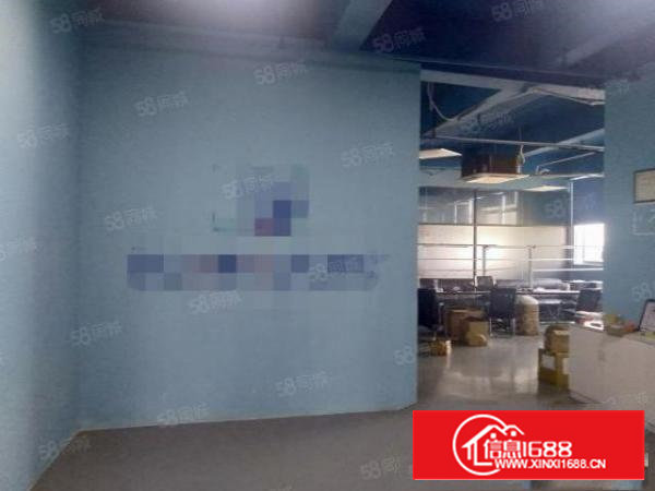 西乡工改创意园楼上研发办公室550平现成装修无转让费拎包入驻