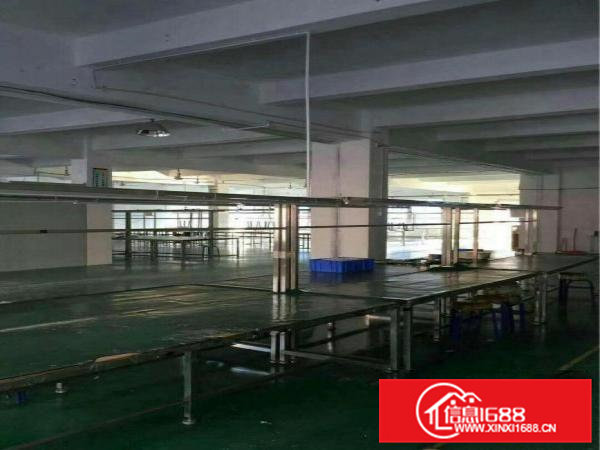 雁田工业园内精装修楼上厂房转租