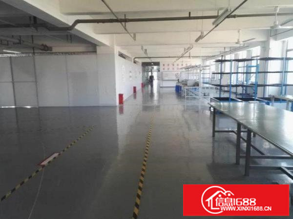 坪山大工业区3楼2200平米带现成装修红本厂房出租