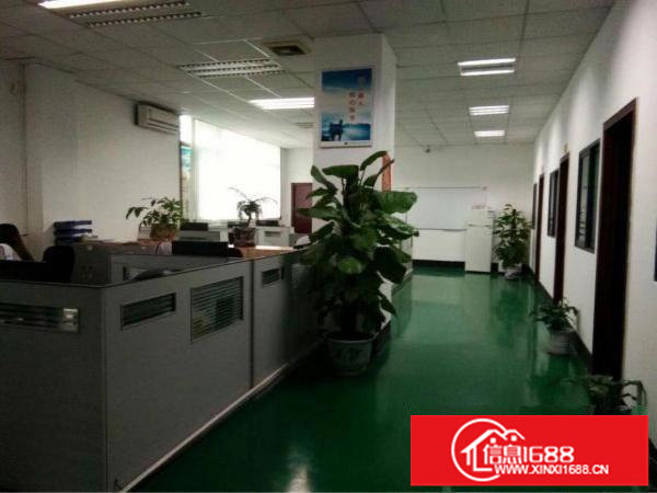 横岗荷坳原房东工业园一层800平米带装修出租