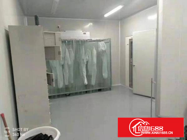 长安街口广深高速出口附近楼上豪华装修1000平方搬机即可生产