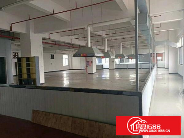 长安新出3楼1500平现成水电带办公室精装修厂房出租