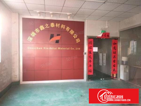 沙井新桥芙蓉工业区二楼1500平方精装修厂房招租，交通方便