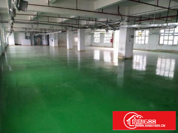 清溪镇新出楼上标准厂房整层1380，现成装修，三吨标准货梯