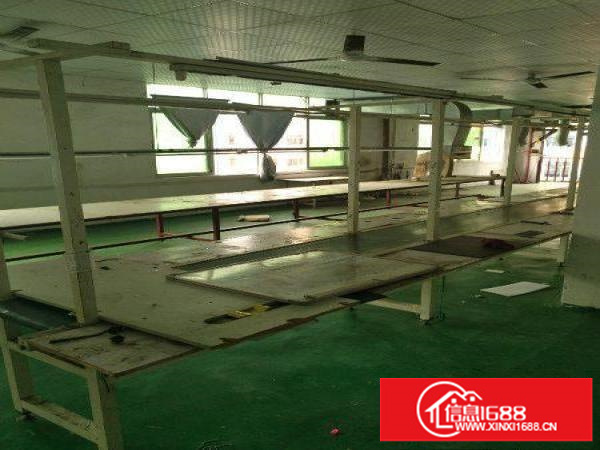 出租布吉丹竹头楼上整层980平米带装修厂房