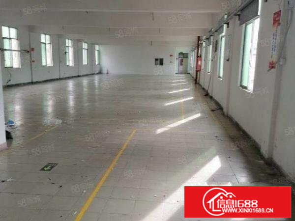 横岗安良大马路边上，新出750平方带装修厂房，低价出租