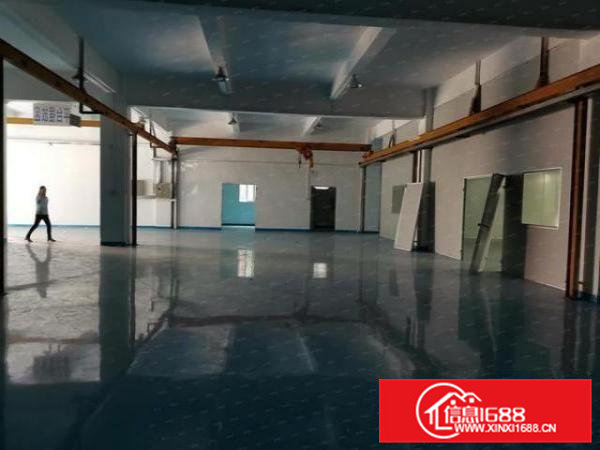 石排塘尾一楼630平厂房出租带航车全新地平漆