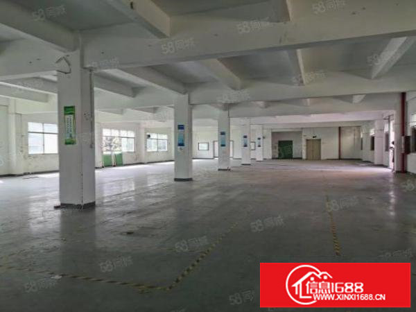 平湖华南城附近楼上1150平方带装修厂房出租