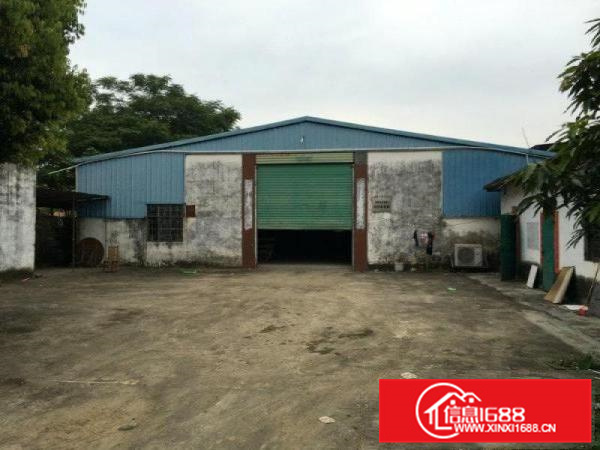 马安新乐独院1楼1500平方钢构厂房出租