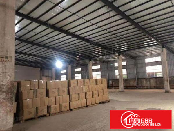 石排单一层钢构厂房1900方出租，现成办公室，位置佳！