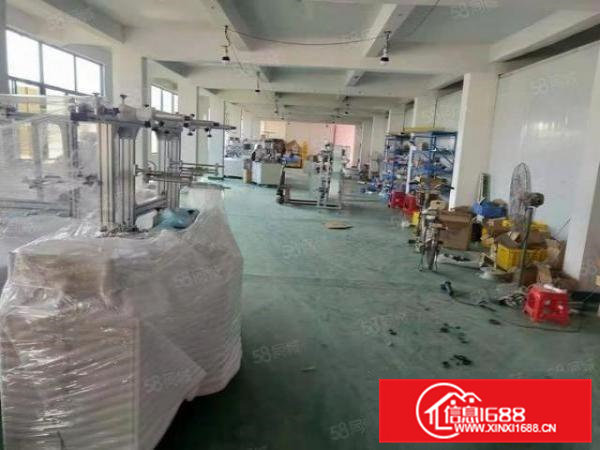 南栅四楼整层1000平厂房出租现成口罩厂装修水电齐全