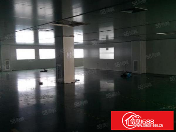 全新水电装修带地板漆二楼800平米租金8元