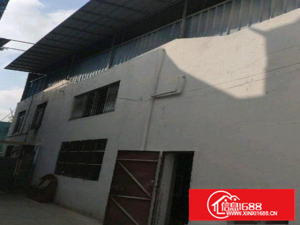 一楼小厂房招租，6米高铁皮棚。