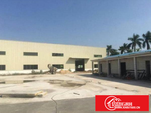 高埗钢构单一层厂房3500平方米出租7米高可以分租