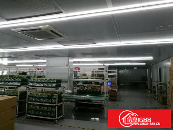 龙华大浪浪口工业区原房东厂房三楼1380平带精装修无公摊出租