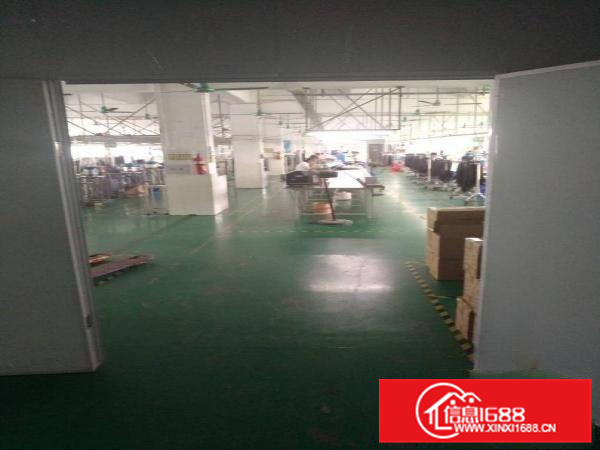 新圩花边岭工业园三楼厂房700平方出租有装修