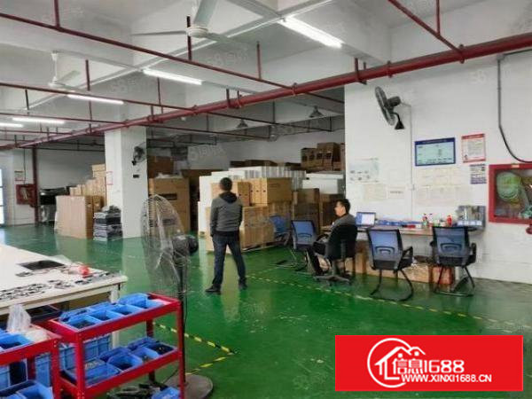 塘厦石鼓楼上450平带装修厂房出租，价格便宜，装修办公室齐全