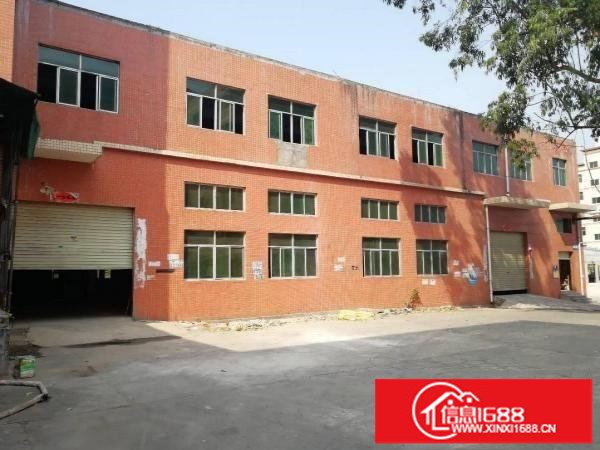 横岗新出标准厂房近地铁一楼3000平，便宜出租