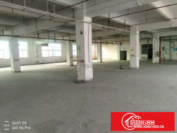 工业园楼上1200平方，带地坪漆