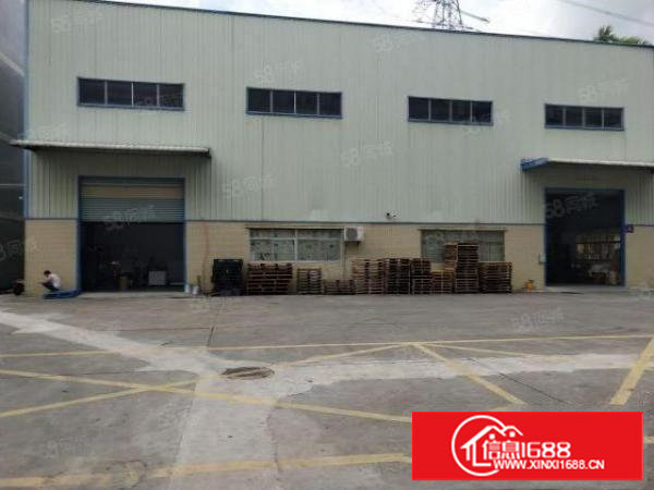 谢岗镇中心附近钢构一楼8.5米高1250平方带办公出租