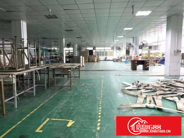 清溪大利新出厂房楼上带装修800平米出租，水电齐全