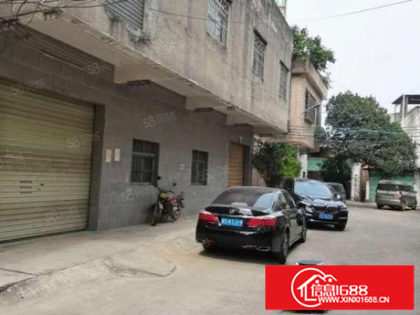 大岭山大沙村独栋民房两层总面积800平厂房出租带装修地坪漆