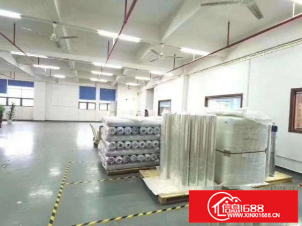 福永厂房出租1200平方红本工业园，厂房招租精装修桥头地铁站