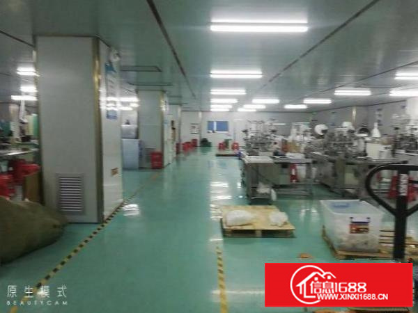 公明镇新出楼上900㎡无尘车间厂房转租