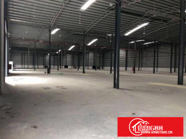 求富路社区独门独院单一层钢构厂房出租1300平米