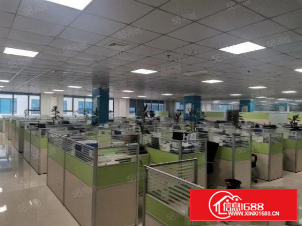 石岩松白路机荷高速出口整层2500平精装修办公贸易厂房出租