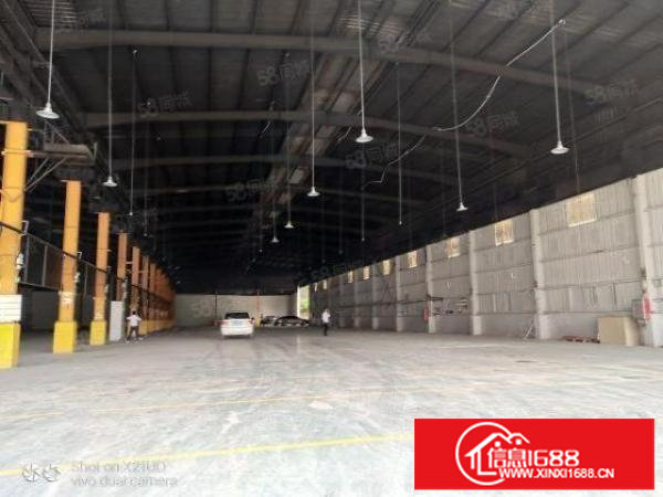 观澜大水坑大马路边滴水9米钢构厂房4600平出租，可分租，