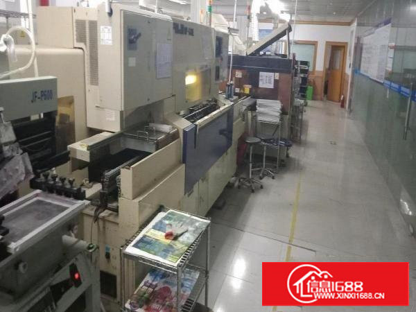 工业区标准厂房，精装修，生产设备齐全。